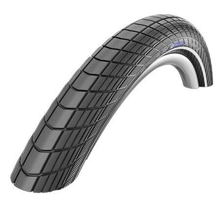 Schwalbe Dæk raceguard 24 x 2,00 50-507 mm sort med refleksion