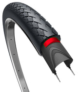 Edge Tire Metro Protect Plus 28 x 1,50 40-622 mm sort med refleksion