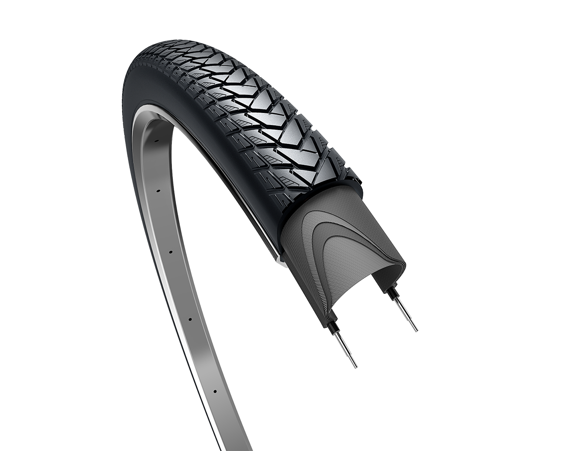 Edge Tire Traveler Basic 28 x 1,40 37-622 mm černá s odrazem