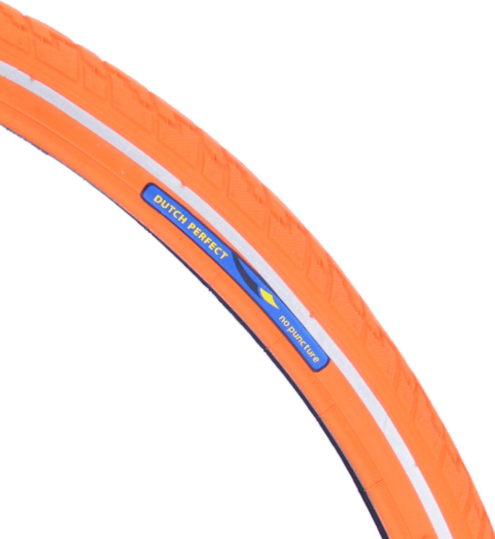 Holenderska opona holenderskiego Perfect 28 x 1,40 40-622 mm Anti-wark Orange z odbiciem