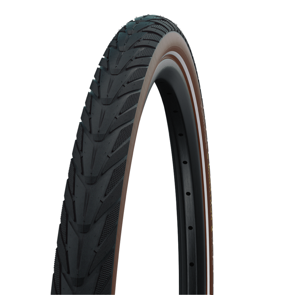 Schwalbe dæk plus 28 x 1,75 (47-622) sort brun