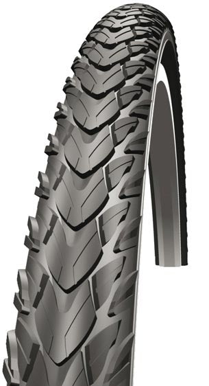 Schwalbe skládací kapela Marathon Mondial Evo dd 28 x 1,75 47-622mm černá s odrazem