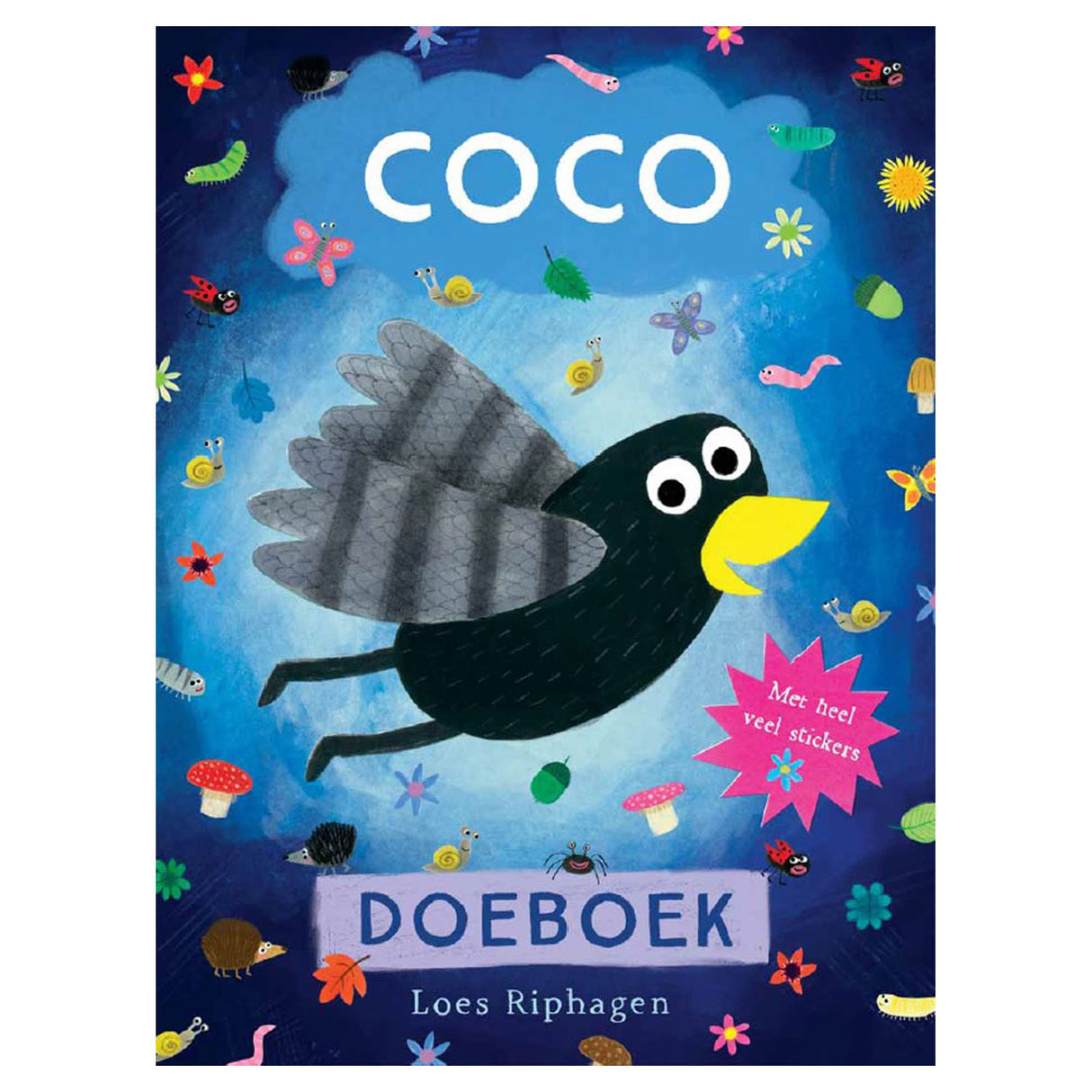 Stor ballong Coco er mulig! Doeboek med klistremerker