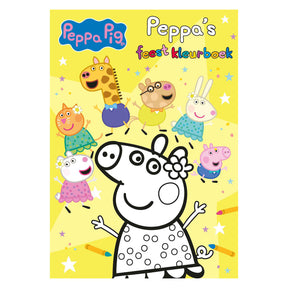 Big balloon peppa's feestkleurboek