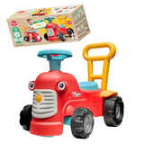 Falk loopfiguur tractor maurice rood - speelgoed tractor voor peuters.