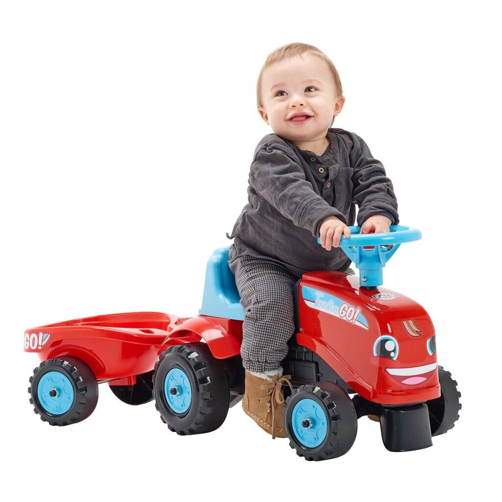 Falk tractor ride-on set 1+