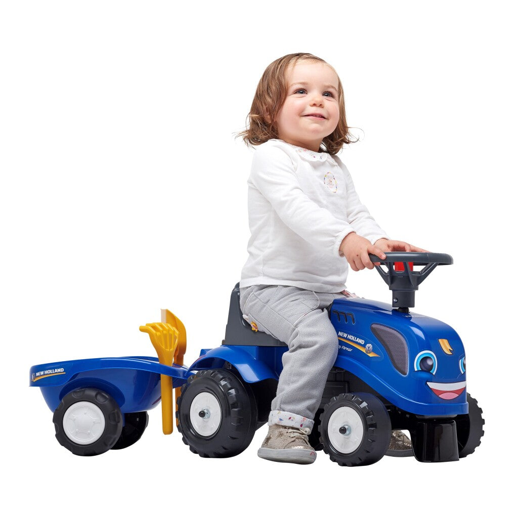 Falk Falk Holland Walking Tractor Set Blue