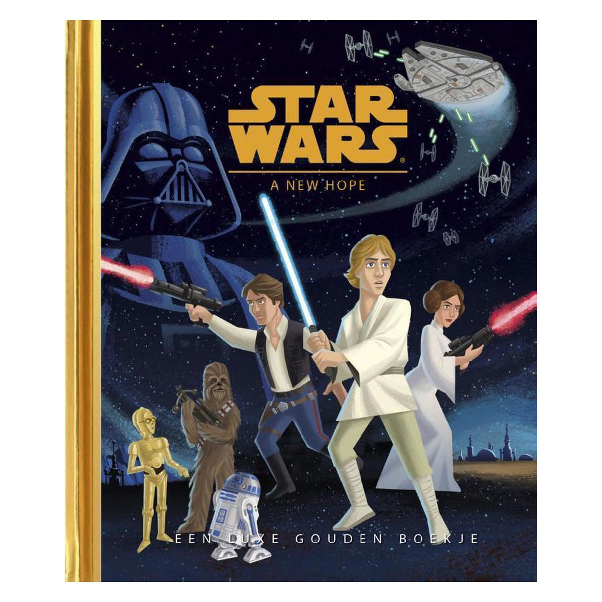 Gana Holanda Golden Books Star Wars: A Hope