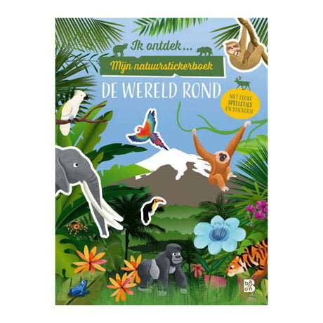 Standaard uitgeverij mijn natuurstickerboek - de wereld rond