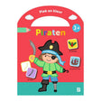 Standaard uitgeverij stickerkoffertje plak en kleur piraten 3+