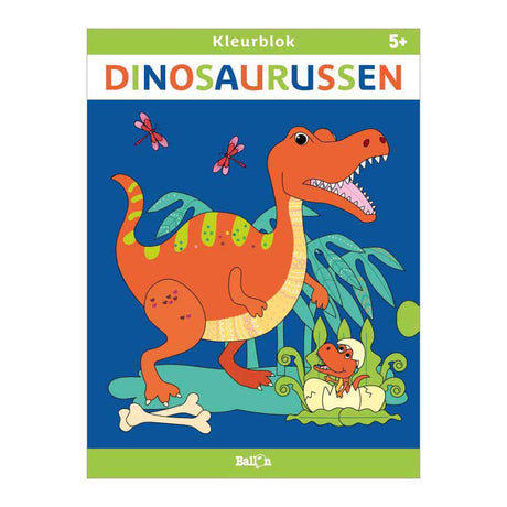 Standaard uitgeverij kleurblok dinosaurussen 5+