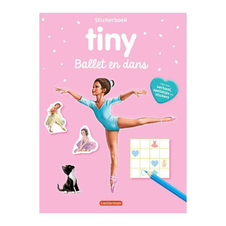 Standaard uitgeverij tiny stickerboek - ballet en dans