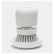 Brabantia sink side afwasborstel met zeepreservoir light grey