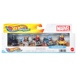 Hot wheels racer verse marvel 5-pack - speelgoedvoertuig