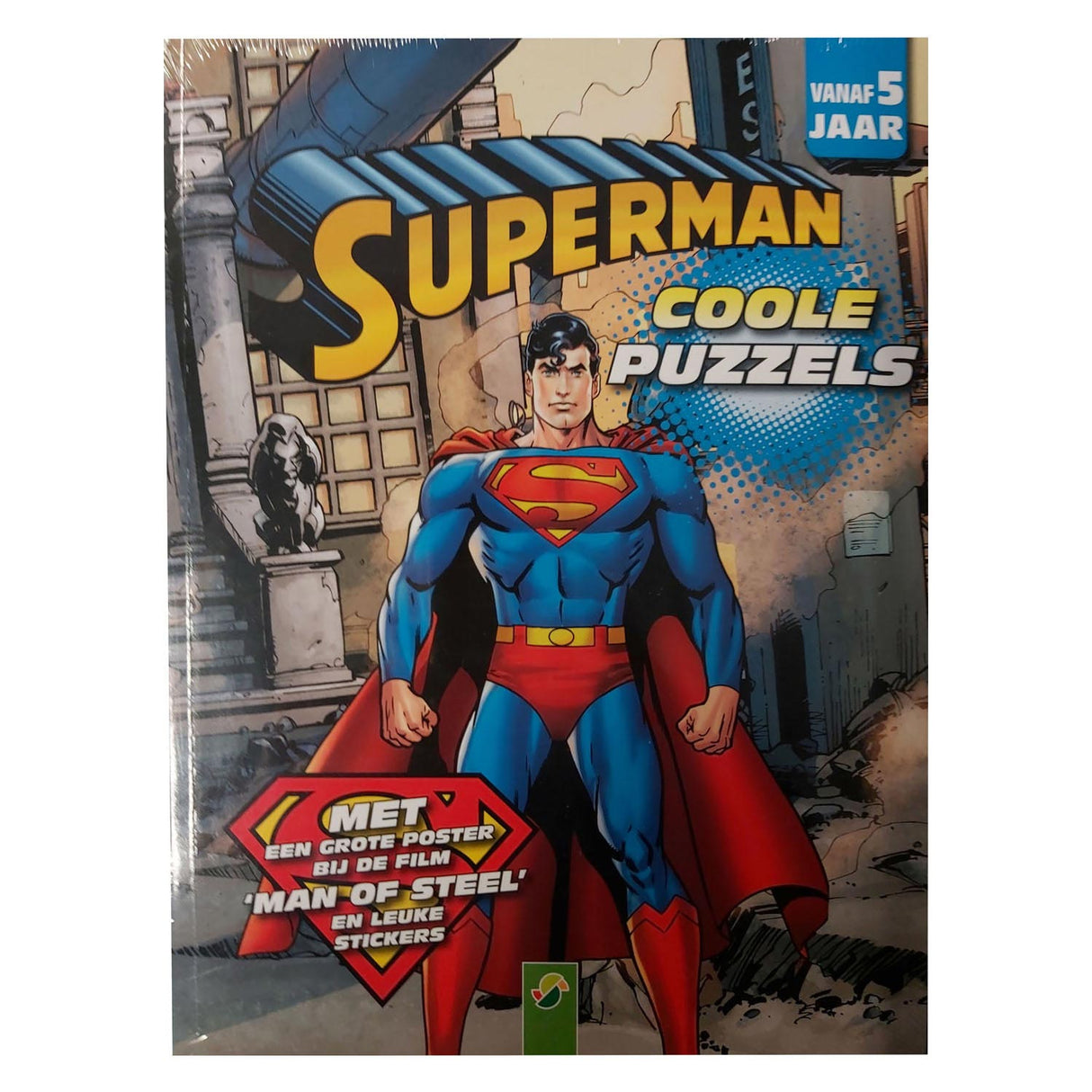 Orální karty superman superman cool písmeno hádanky, Doolhoven Doeboek