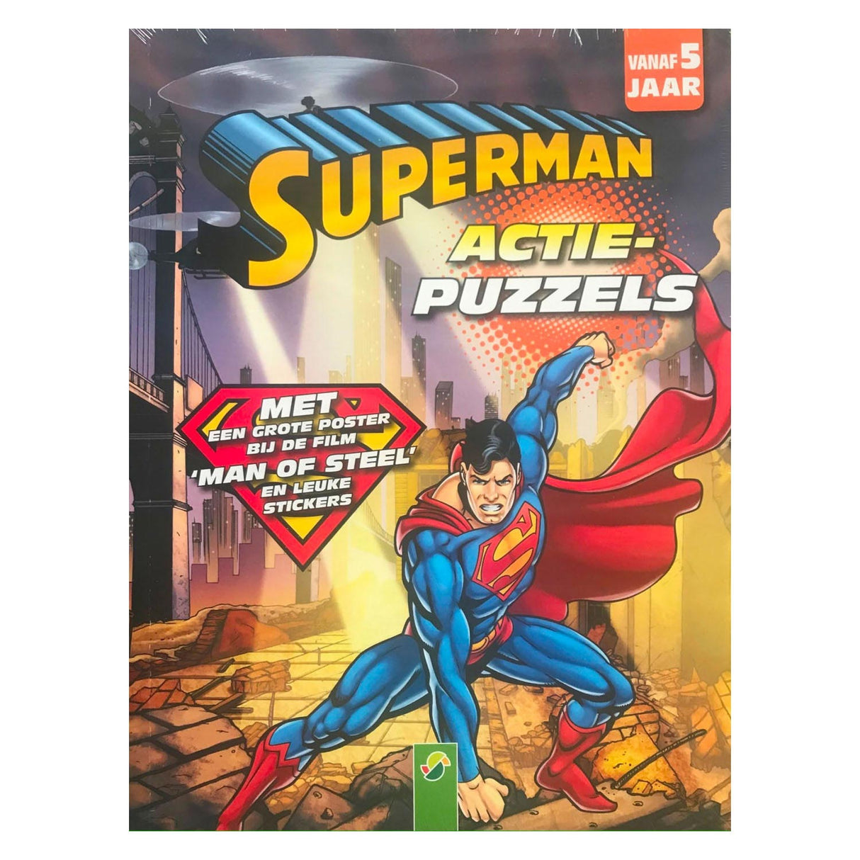 Puzzles de carta de promoción de Superman, Doolhoven Doeboek