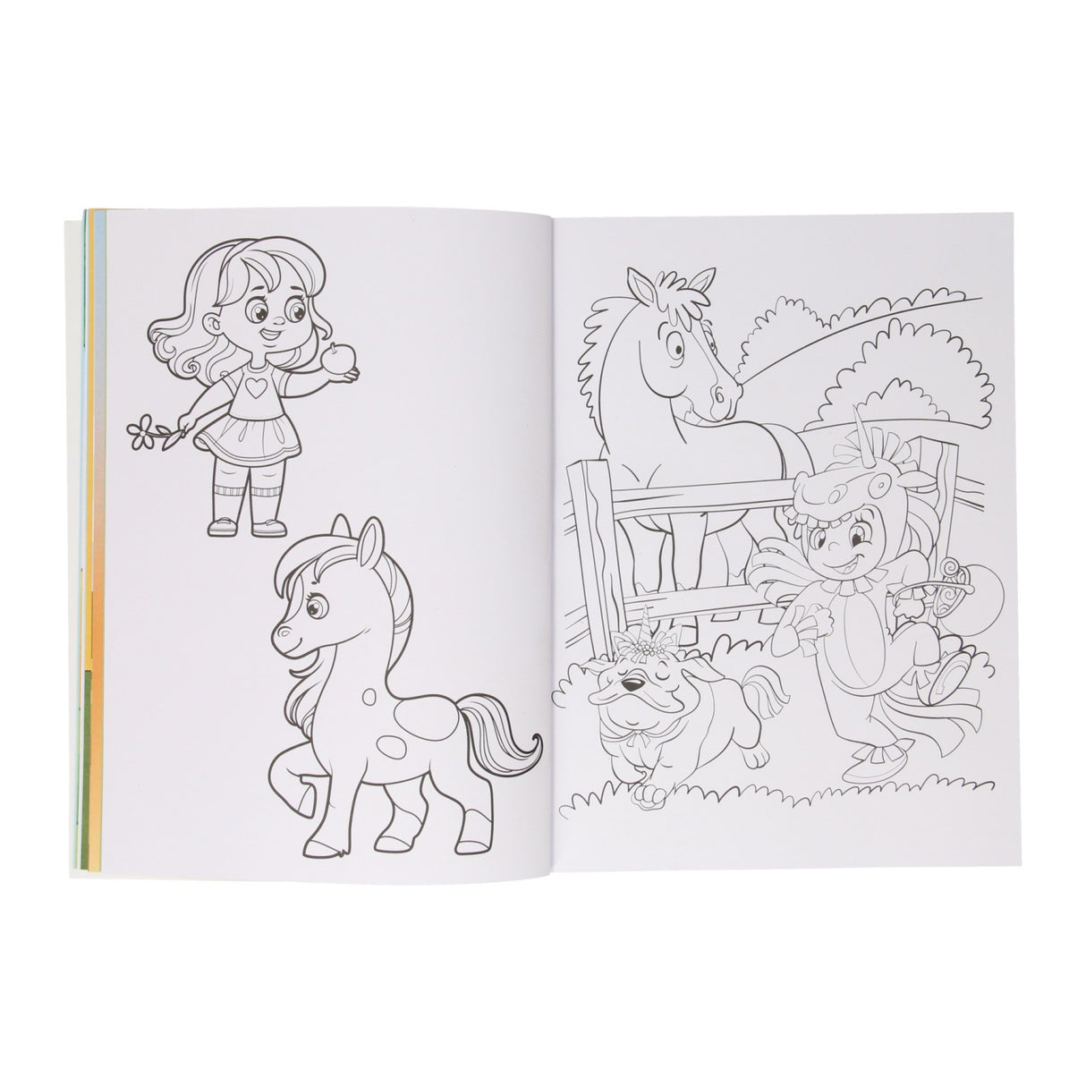 Carte orali i miei cavalli colorbook pony