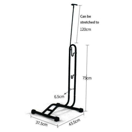 Edge opbergstandaard l-stand voor 1 fiets