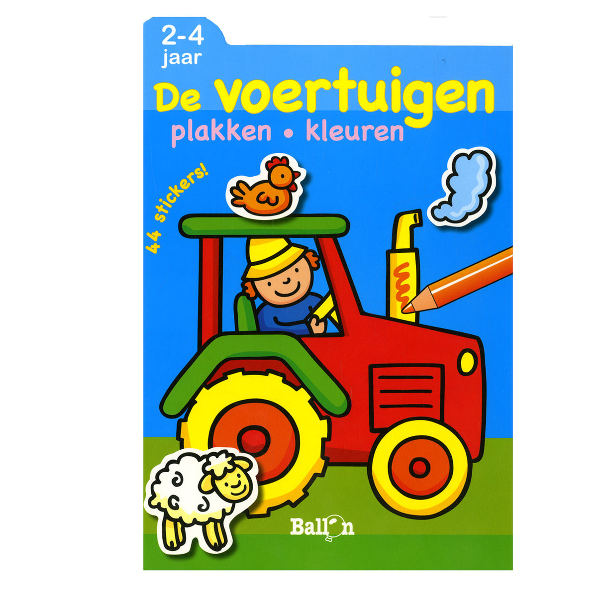 Standard Publisher Plays and Colors The Vehicles, 2-4 Years