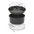 Tefal xa1120 easy fry accessoires 4-delig