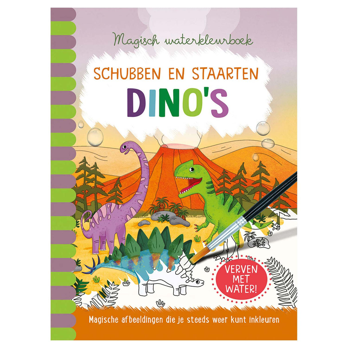 Magical Water Color Book - Dinos