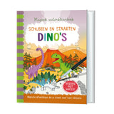 Libro de color de agua mágica - Dinos