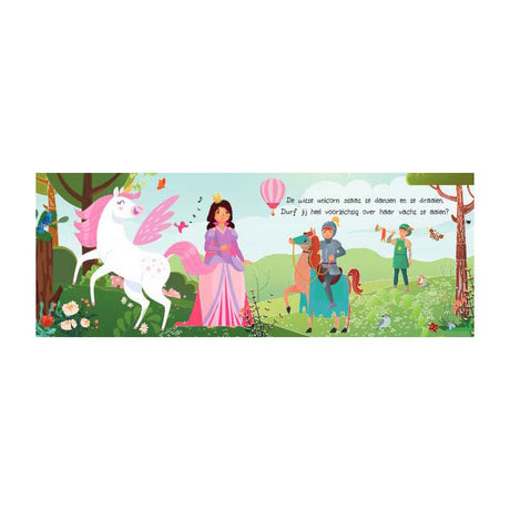Lantaarn publishers kijk en voel - unicorns en prinsessen