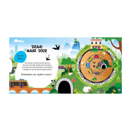 Lantaarn publishers draai maar door - voertuigen machines kartonboek