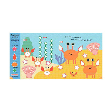 Lantaarn publishers zoek en plak - in de oceaan stickerboek