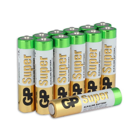 Batteries AAA super alcalines 12hp