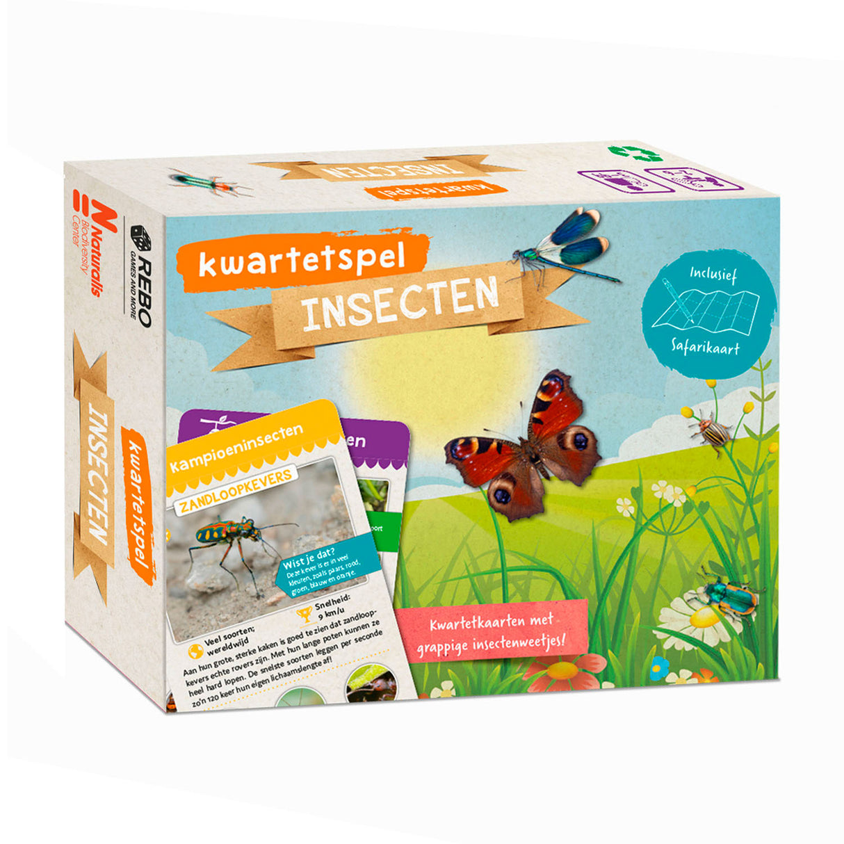 Rebo Publishers Quartet Game Insects