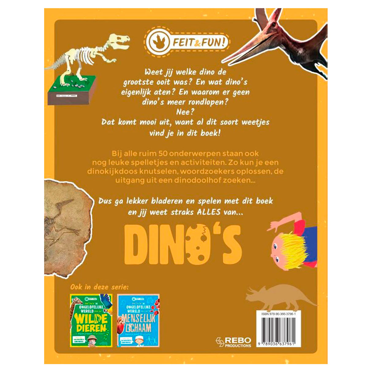 Rebo Publishers Fact Fun - Dinosaurians