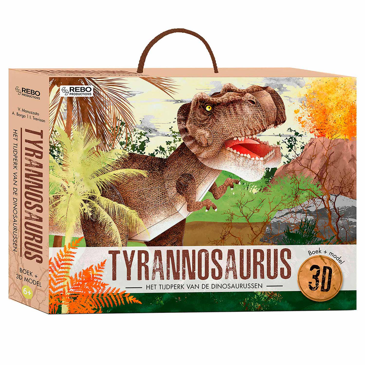 Buch + 3D -Modell Tyrannosaurus