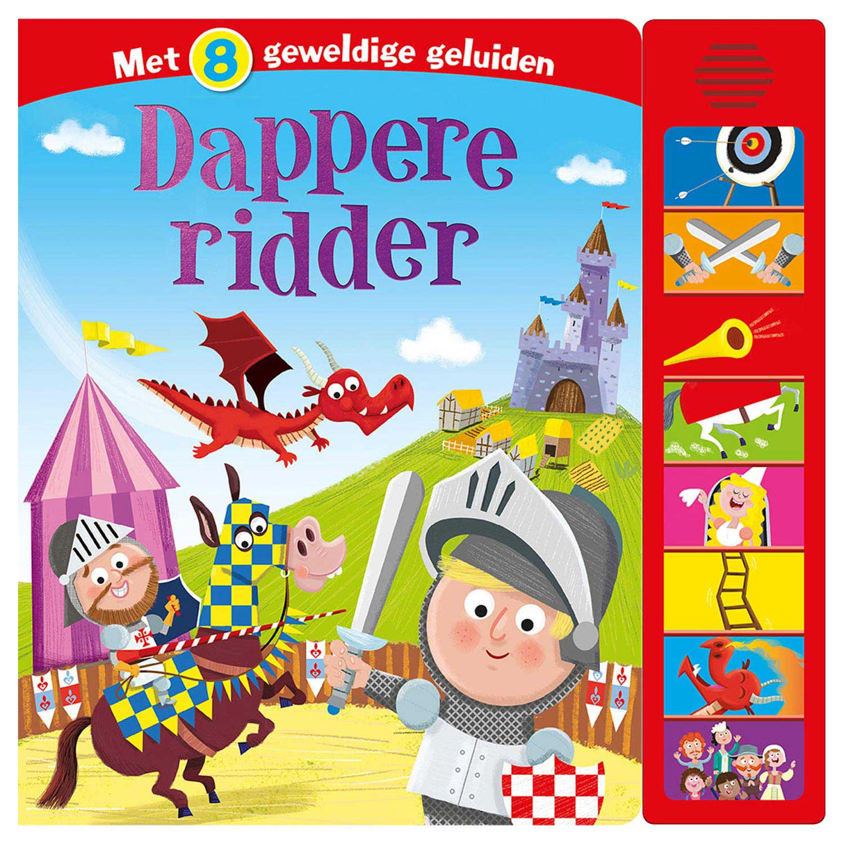 Rebo publishers geluidenboek dappere ridder