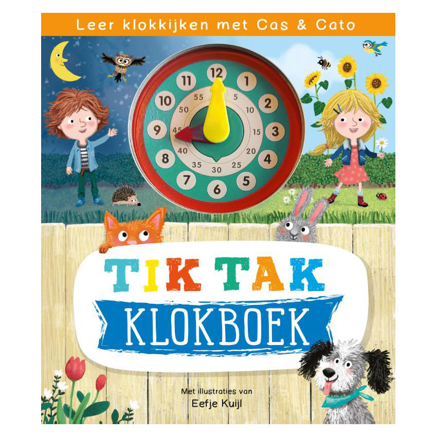 Rebo Publishers Tik Tak Klokboek - Cas Cato