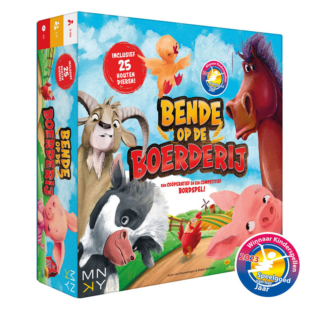 Rebo Publishers gang on the farm - Bord game