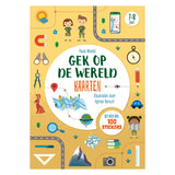 gek op de wereld kaarten activiteitenboek