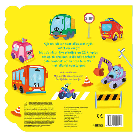 Rebo publishers geluidenboek toet-toet 22 geluiden