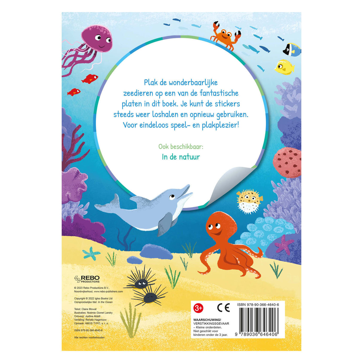 Rebo publishers in de oceaan superstickers