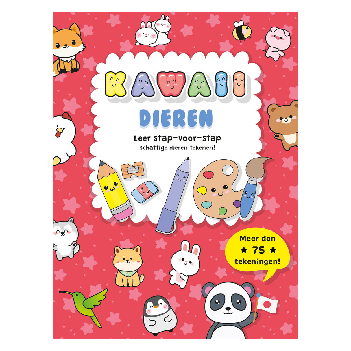 Rebo wydawcy Kawaii Animals uczą się rysować krok po kroku