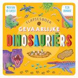 Rebo publishers gevaarlijke dinosauriers flapjesboek