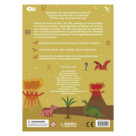 Rebo publishers meten met de dino's - wiskid