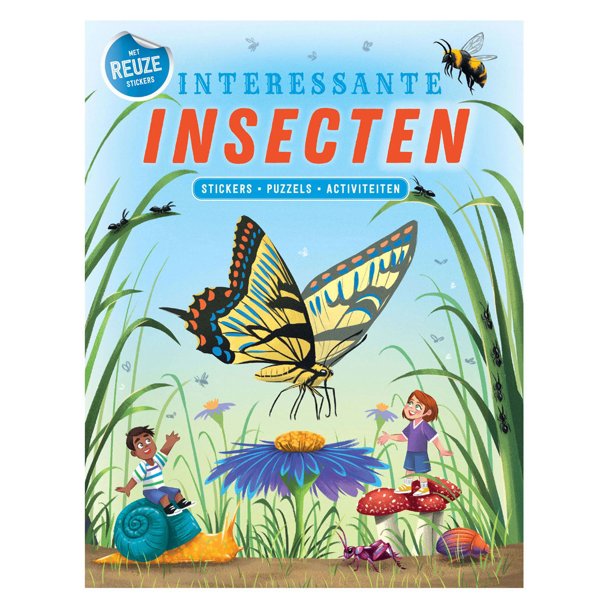 Rebo Publishers Stickers d'insectes intéressants