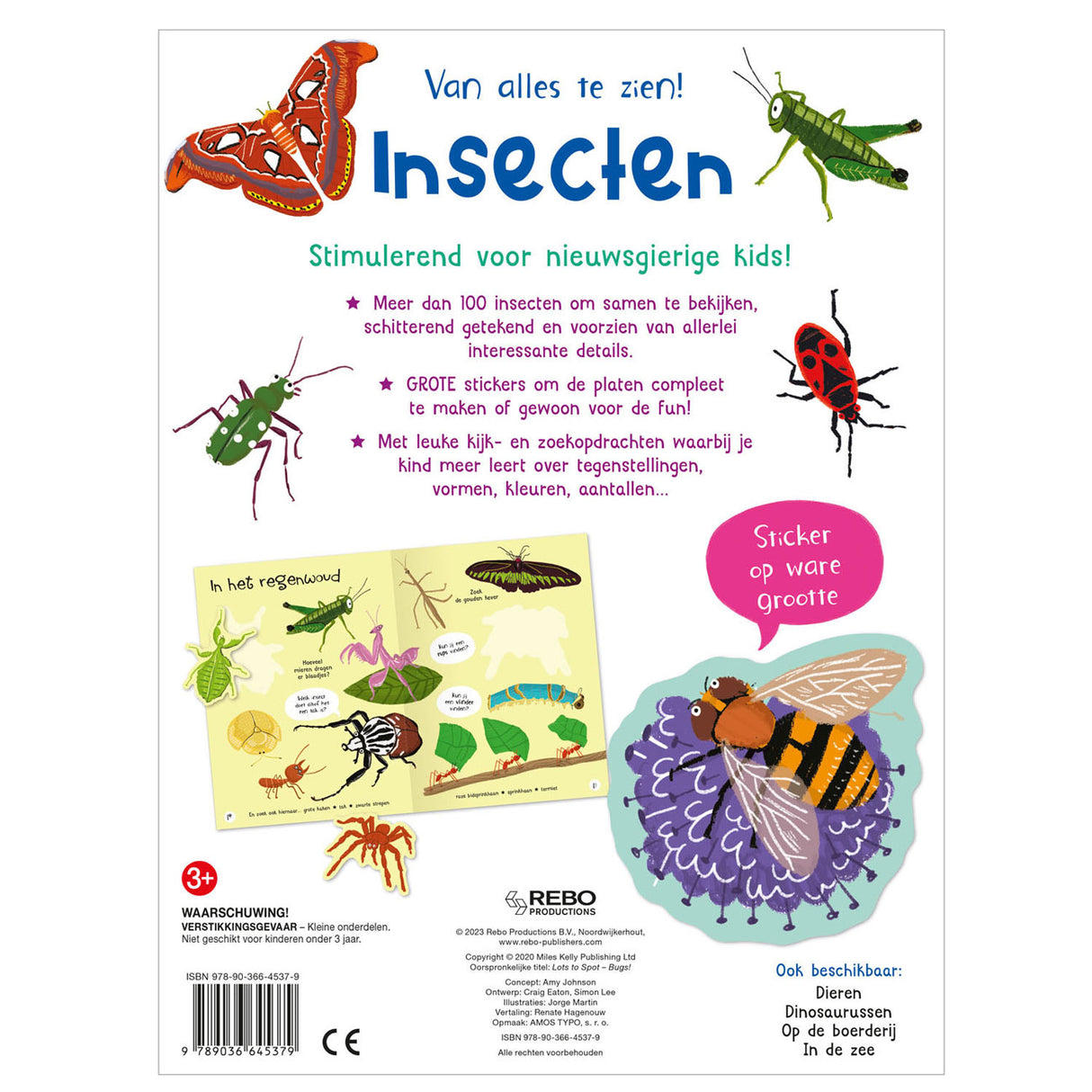 Rebo publishers insecten - van alles te zien!