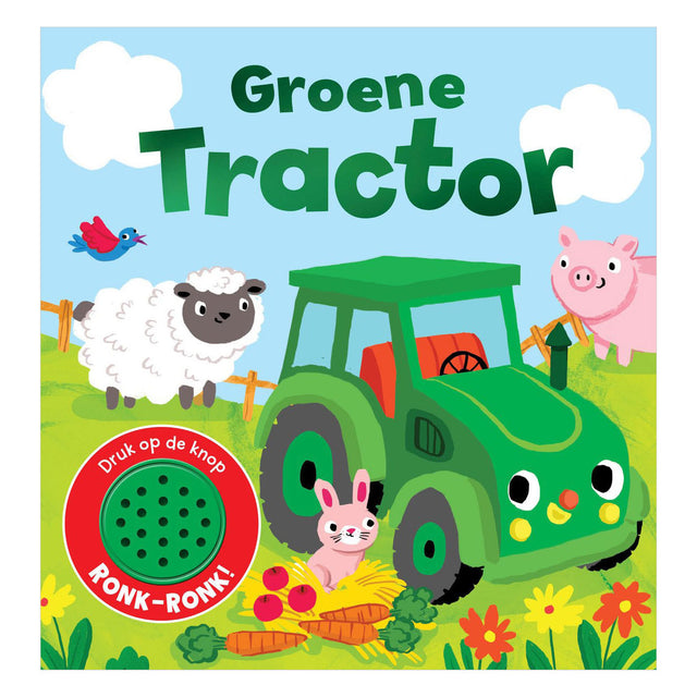 Rebo publishers groene tractor - geluidenboek