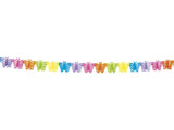 Boland vlinder guirlande, 4m.