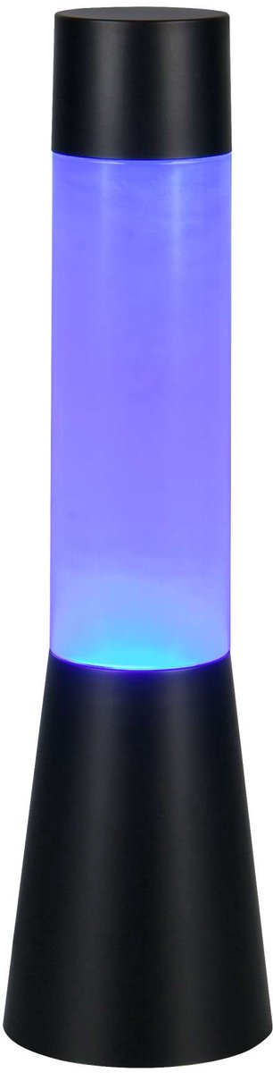Rl live your light reality cirrus - tafellamp - zwart mat - incl. 1x smd 0,4 w - rgb-kleurenwisselaar - usb-c aansluiting - werkt op batterijen