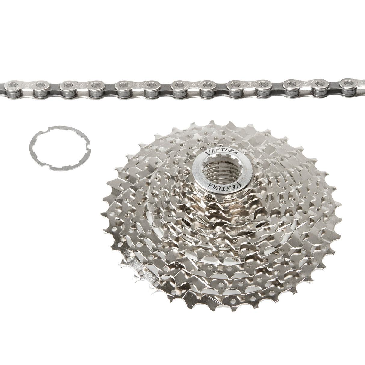 Ventura power 10 speed set of chain and cassette