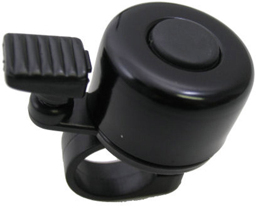 Edge Bicycle Bell Mini Ø35mm schwarz (auf der Karte)