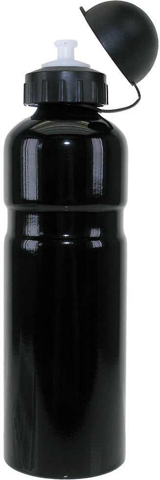 Poderoso botella de bebida aluminio Abo 750 negro